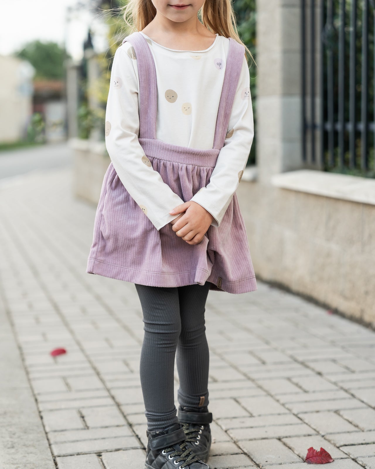Skirt・corduroy・lilac