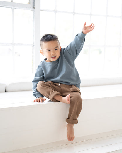 子供チョコズボン　パンツ　ワッフル