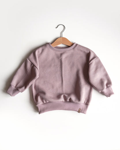 子供スウェットシャツ クールピンク