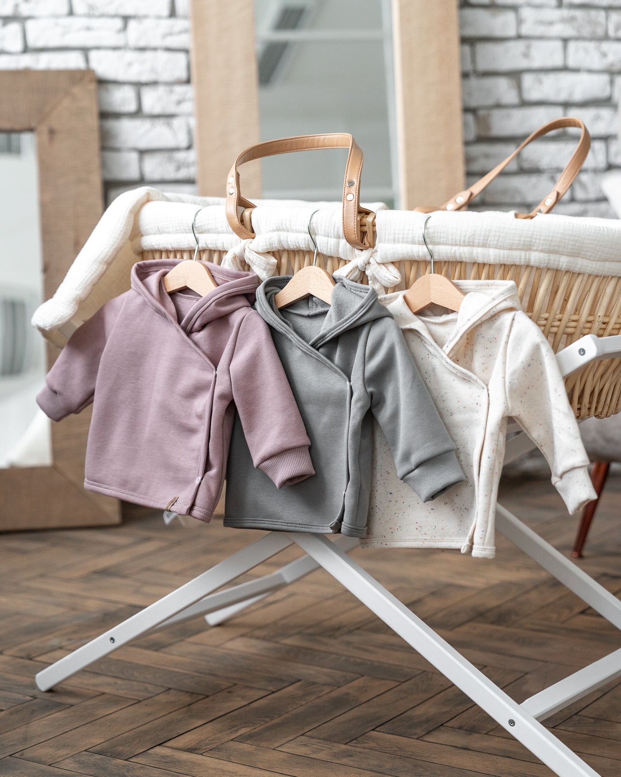 Baby  jacket・cool grey