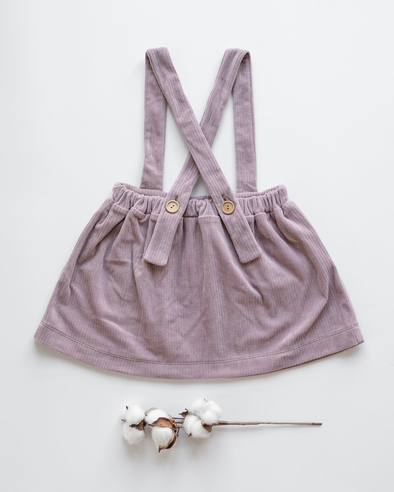 Skirt・corduroy・lilac